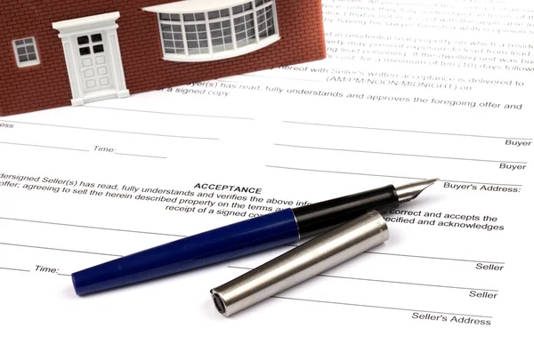 House Contract — Stock Photo, Image