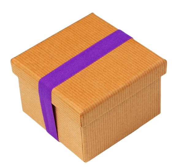 Caja marrón — Foto de Stock