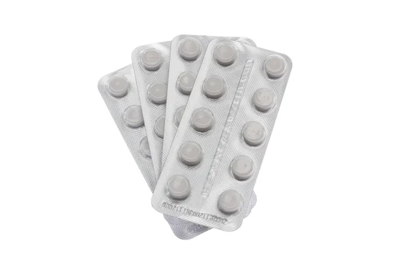 Kilka tabletek — Zdjęcie stockowe