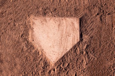 Dusty Home Plate clipart