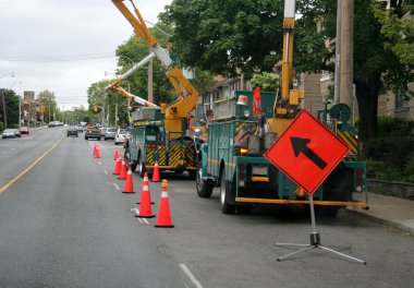 Telephone Poll Workers clipart