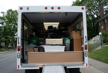 Full Moving Truck clipart