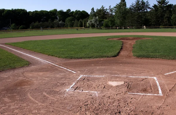 Campo da baseball non curvo — Foto Stock