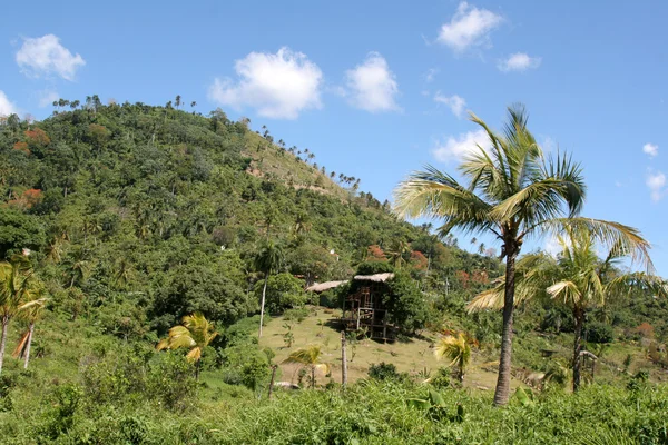 Dominikańskie hills — Zdjęcie stockowe