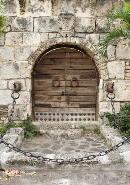 Puerta medieval — Foto de Stock