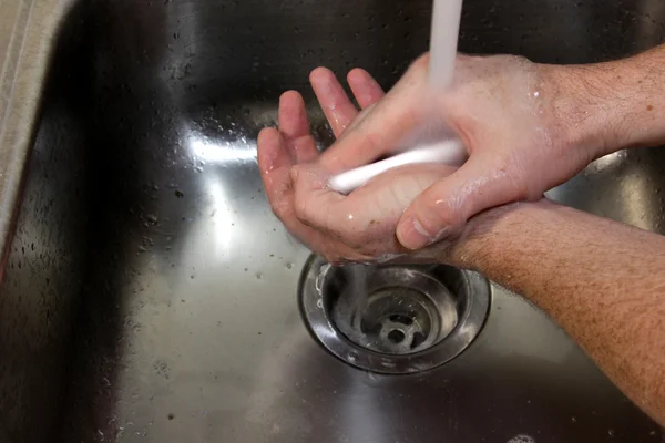 stock image Scrubbing Hands