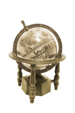 Antique Globe clipart