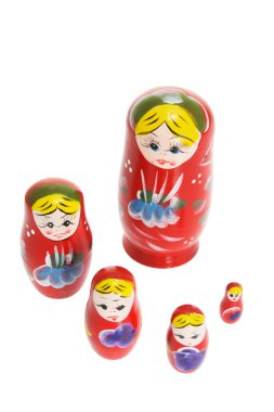 Russian Nesting Dolls clipart