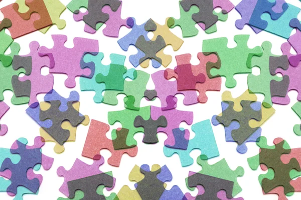 Piese de puzzle — Fotografie, imagine de stoc