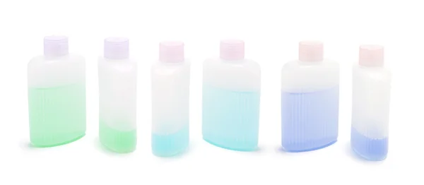 Flaskor av lotion — Stockfoto