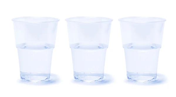 Склянки води — стокове фото