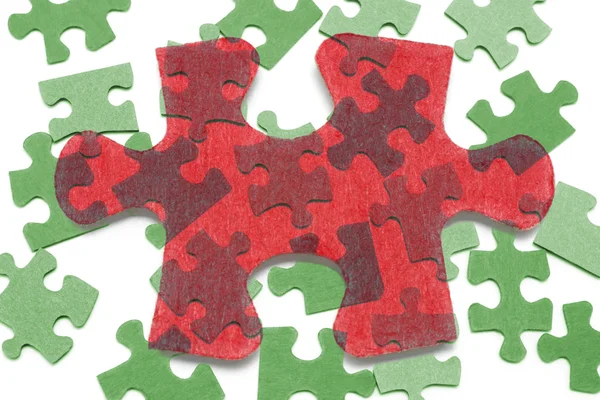 Jigsaw Puzzle Pieces — Stock Photo, Image