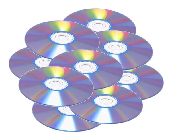CD-lemezek — Stock Fotó