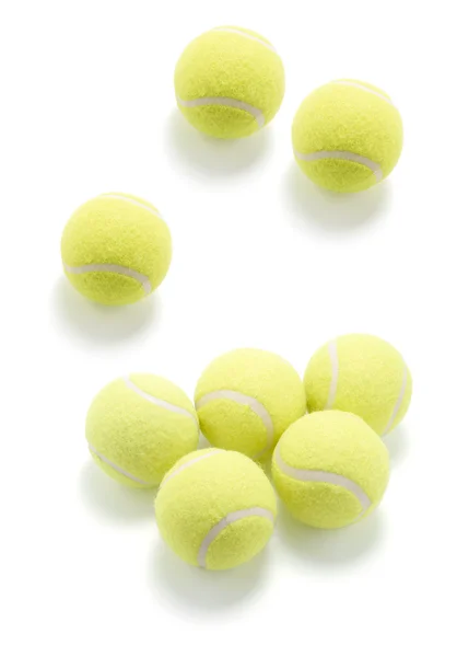 Tenisz labdák — Stock Fotó