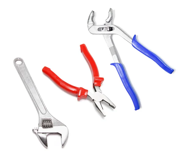 Plier and Spanner — Stock Photo, Image