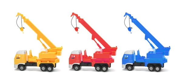 Camions-grues jouets — Photo