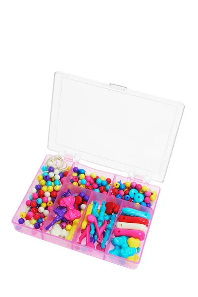 Caixa de grânulos de brinquedo — Fotografia de Stock