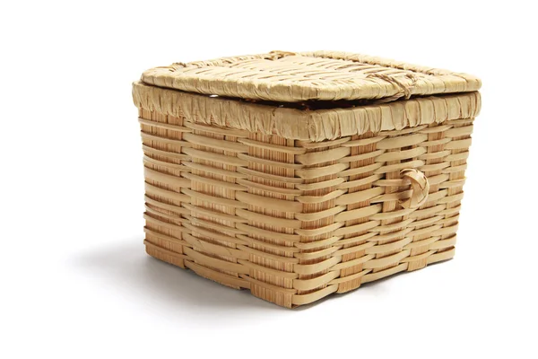 Wickerwork Basket — Stock Photo, Image