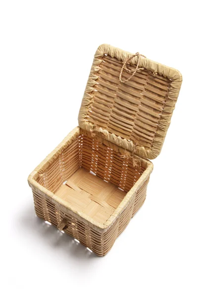 Wickerwork Basket — Stock Photo, Image