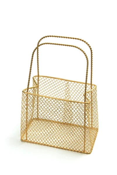 Wire Mesh Carry Basket — Stock Photo, Image