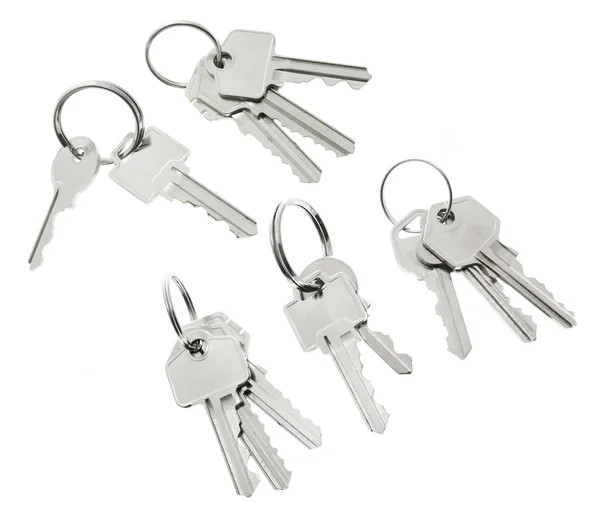 Kroužky na klíče — Stock fotografie