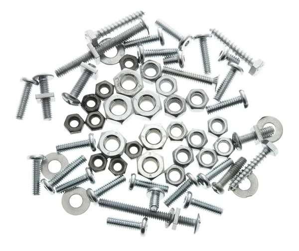 Spanners; Nuts and Bolts — Stock Photo, Image