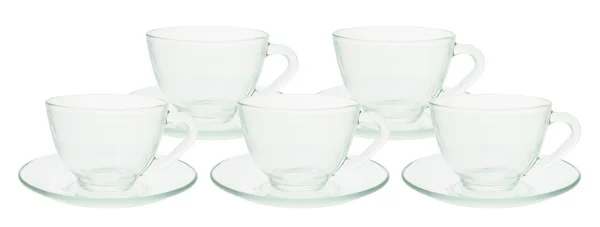 Tazas de té y platillos —  Fotos de Stock