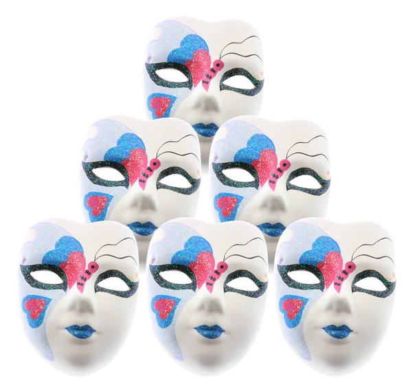 Máscaras faciais — Fotografia de Stock