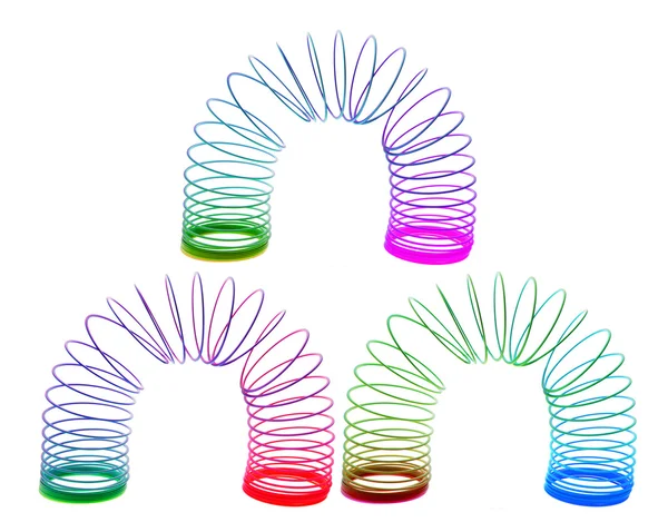 Slinky leksaker — Stockfoto