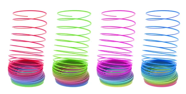 Juguetes Slinky — Foto de Stock