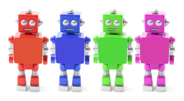 Hračky roboti — Stock fotografie