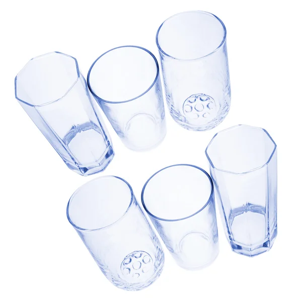 Bicchieri vuoti — Foto Stock