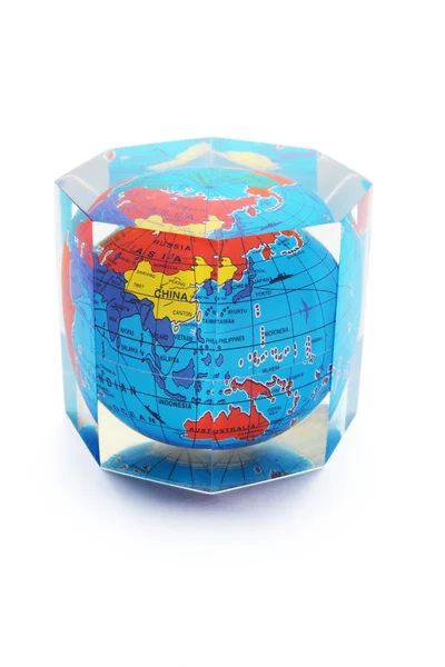 Peso de papel globo — Fotografia de Stock