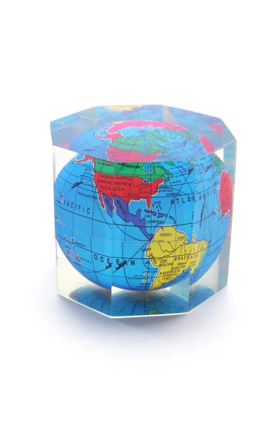 Peso de papel globo — Fotografia de Stock