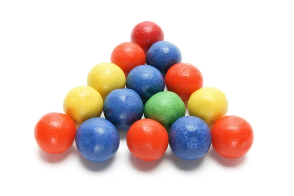 Regeling van kauwgomballen — Stockfoto