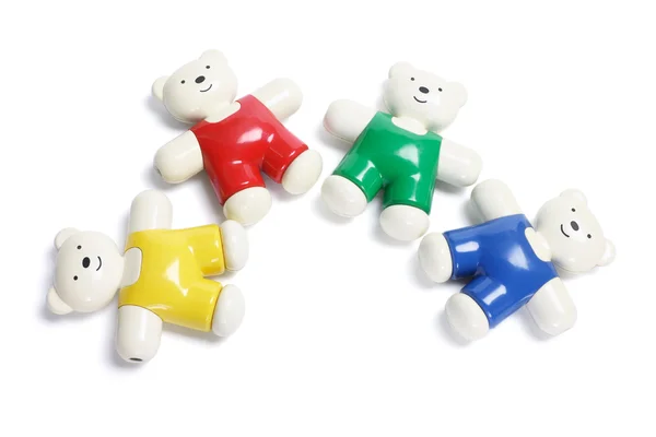 Plastik-Teddybären — Stockfoto