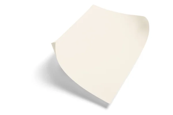 Pedaço de papel — Fotografia de Stock