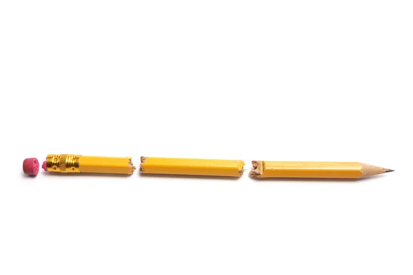 Broken Pencil — Stock Photo, Image