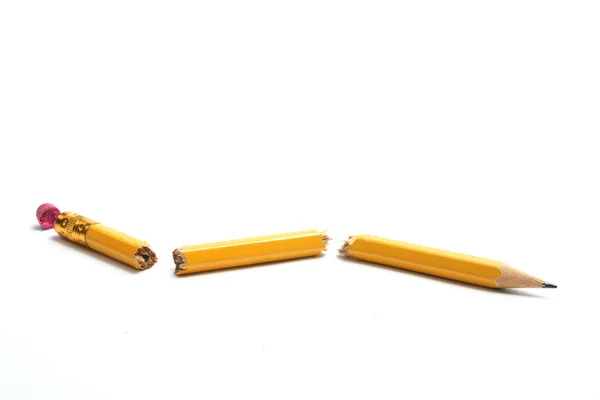 Törött ceruza — Stock Fotó