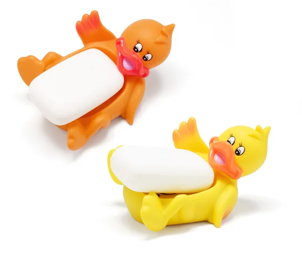 Ducky Soap Dishes — Stock Photo, Image
