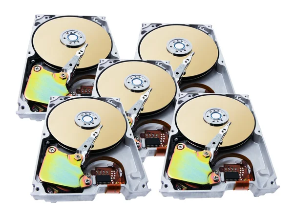 Bilgisayar sabit diskleri — Stok fotoğraf