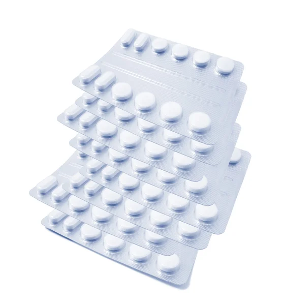 Blisterpacks av piller — Stockfoto