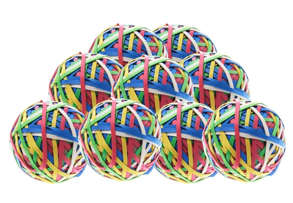 Rubber Bands Ball — Stock Photo, Image