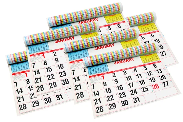 Calendarios —  Fotos de Stock