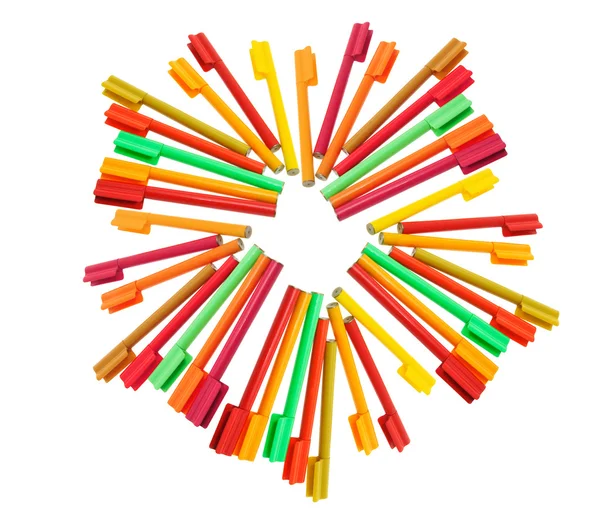 Penne da colorare — Foto Stock