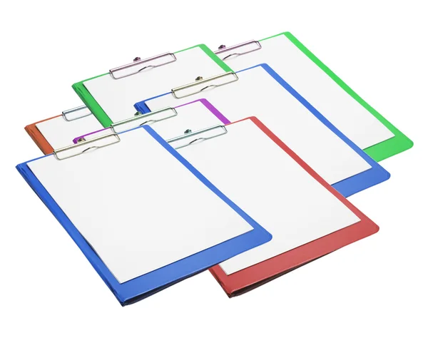Clipboards with Blank Paper — Stock Photo, Image
