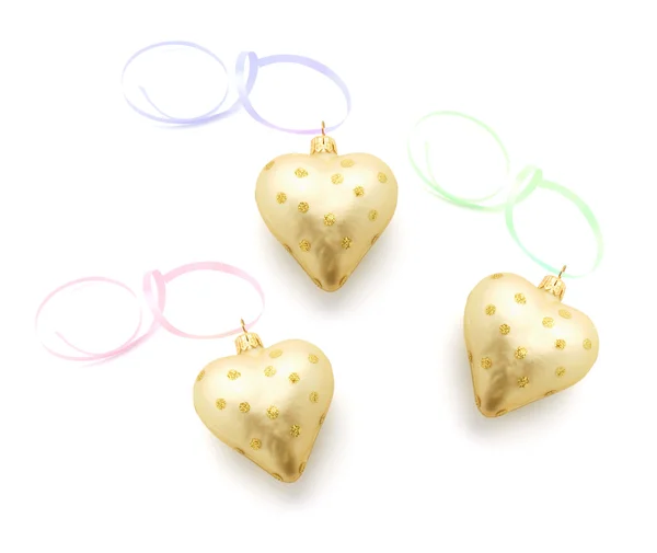Ornamenti del cuore — Foto Stock