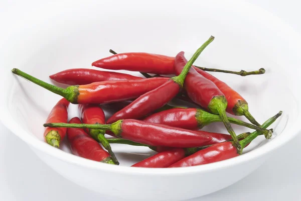 Czerwone chillis — Zdjęcie stockowe
