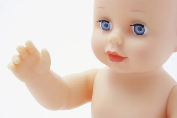 Plast baby doll — Stockfoto