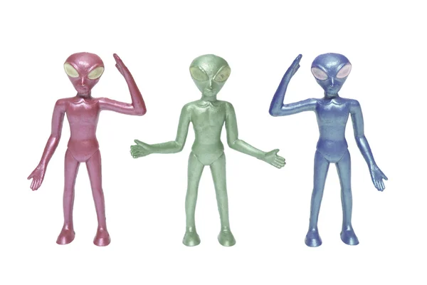 장난감 외계인 그림 — 스톡 사진